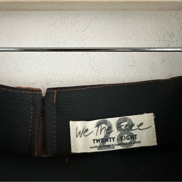 Free People Real Deal Crvy Vegan Suede Flare Pants Size 28 - Picture 8 of 9